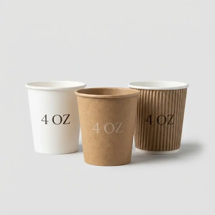 4 oz disposable paper cups for small servings