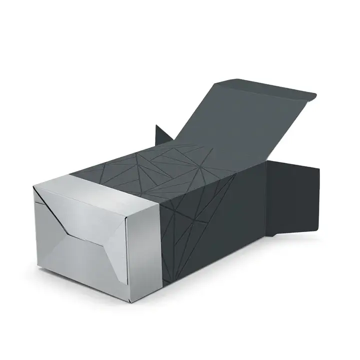 Auto lock bottom box for secure packaging