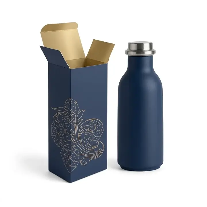 Protective beverage bottle box