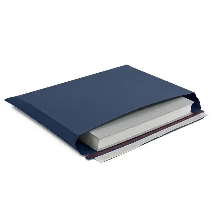 Custom book packaging mailer box with protective edges