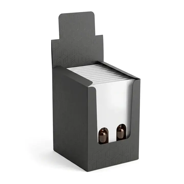 Box for packaging pharmaceutical capsules