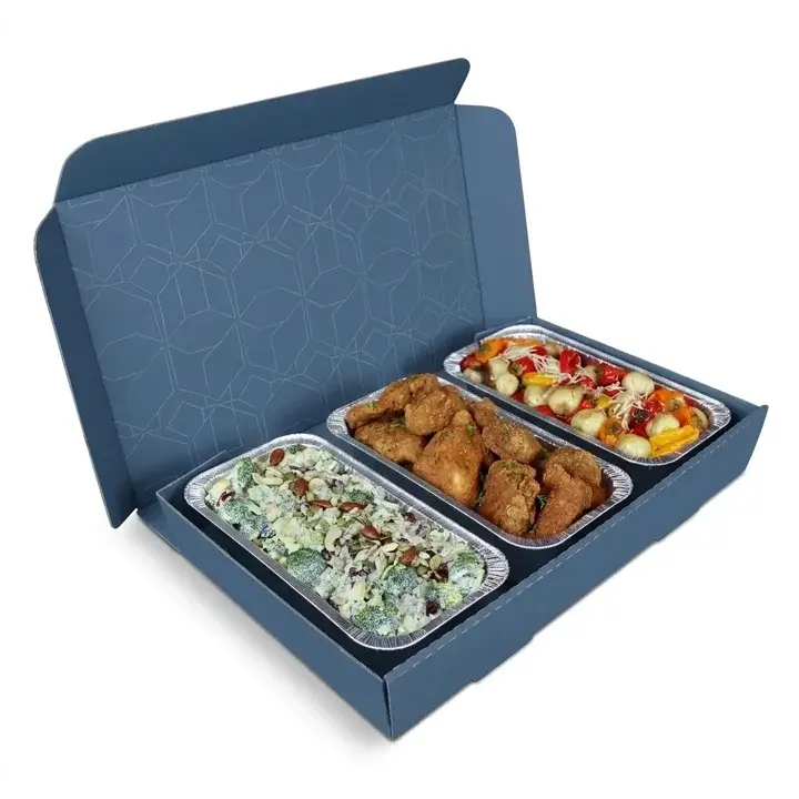 Convenient box for catering meals and events
