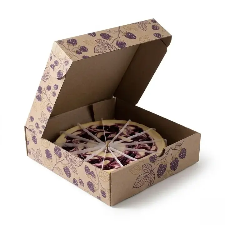 Cheesecake box designed for delicate desserts