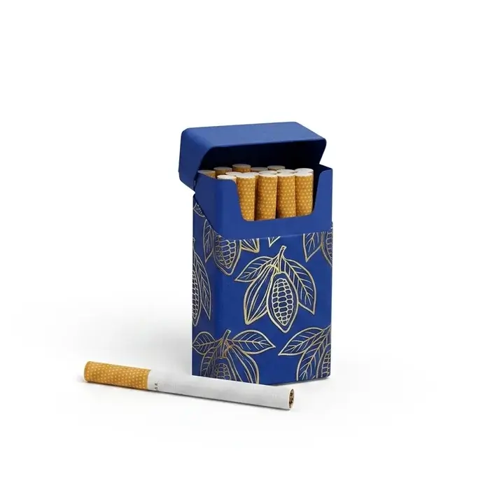 Durable cigarette box designed for retail packaging