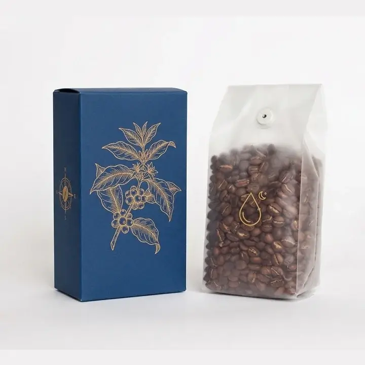 Custom coffee packaging box