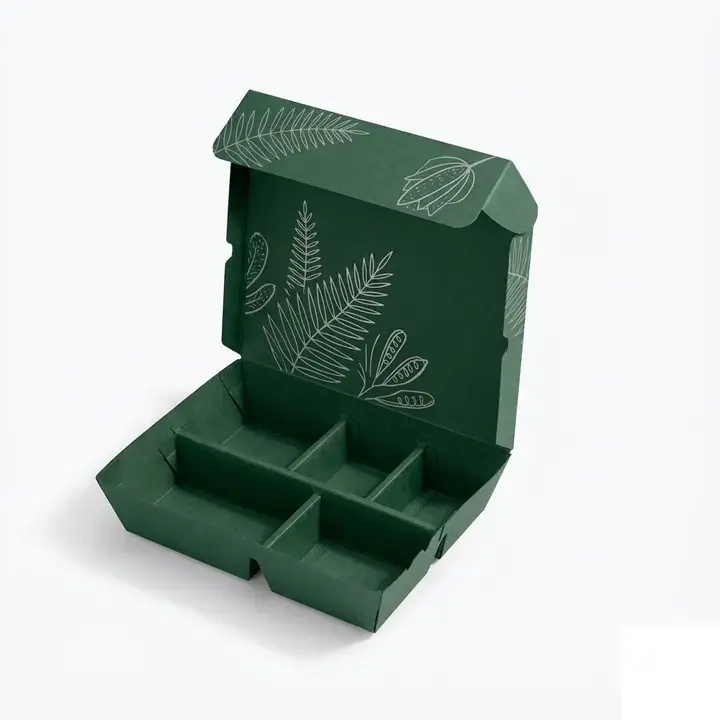 Box designed to hold complete combo meals