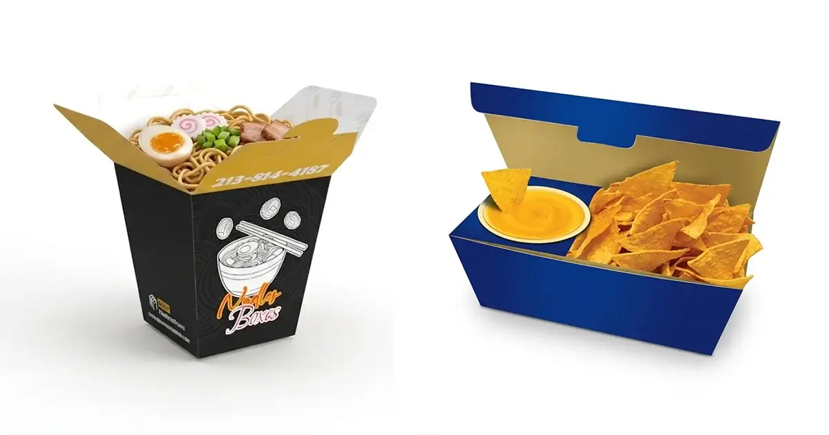 Custom Food Packaging Boxes Wholesale | Custom Printed Food Boxes | RCB