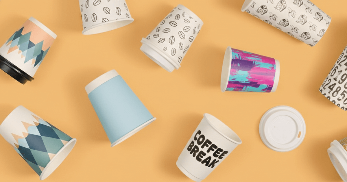 Custom Paper Cups with Logo - Branded Beverage Cups | RCB USA