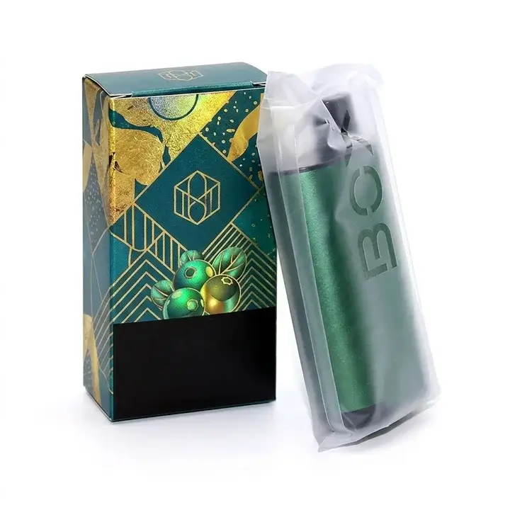 Disposable vape packaging box for retail display