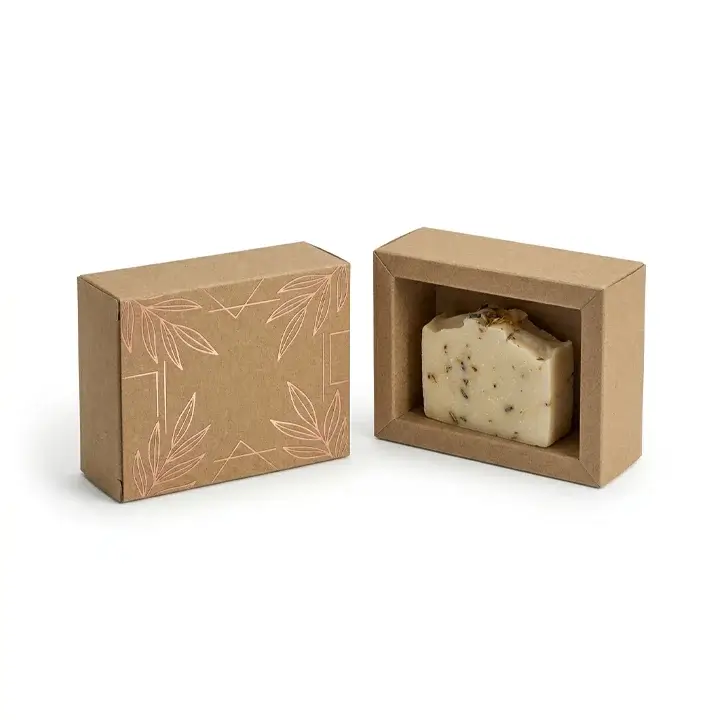 Eco-friendly soap boxes made from sustainable packaging materials