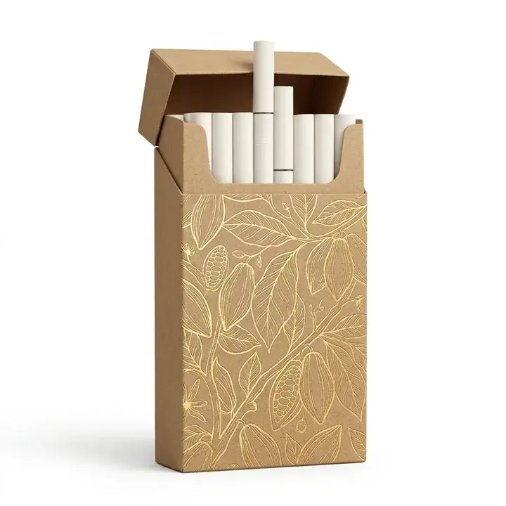 Eco-friendly tobacco box made from sustainable materials