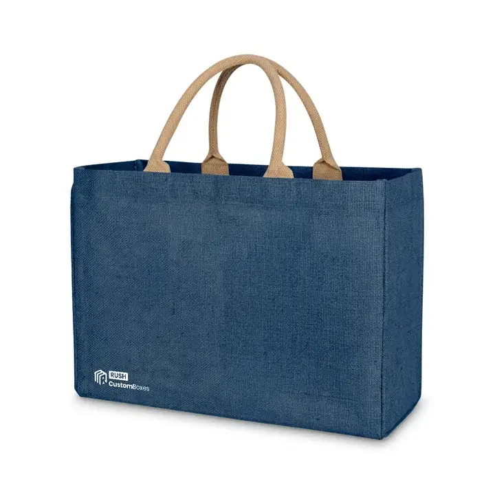 Custom jute bags for eco-friendly shopping