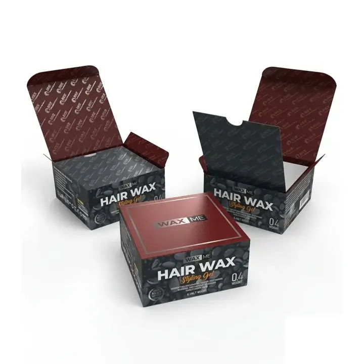 Hair gel packaging boxes
