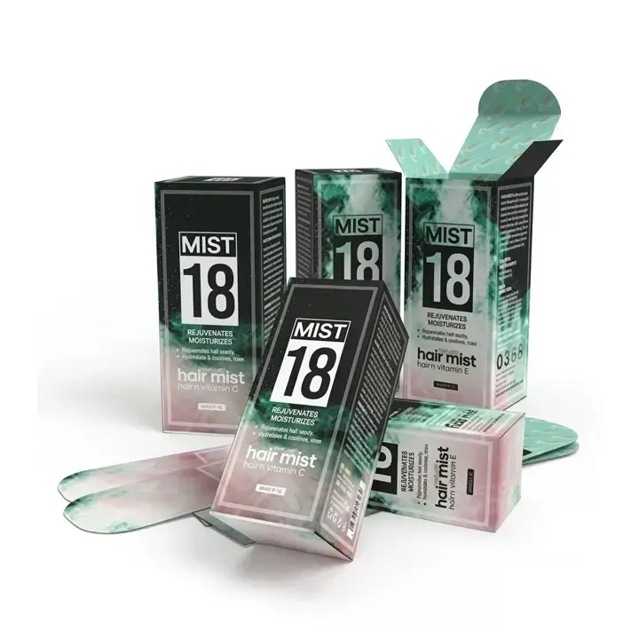 Hair mist packaging boxes