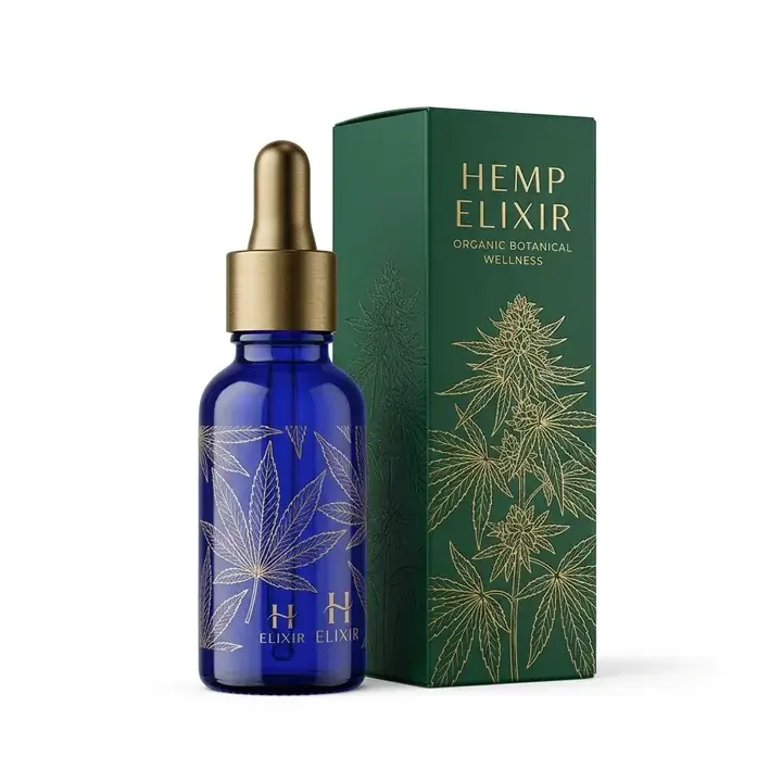 Hemp Oil Packaging Boxes