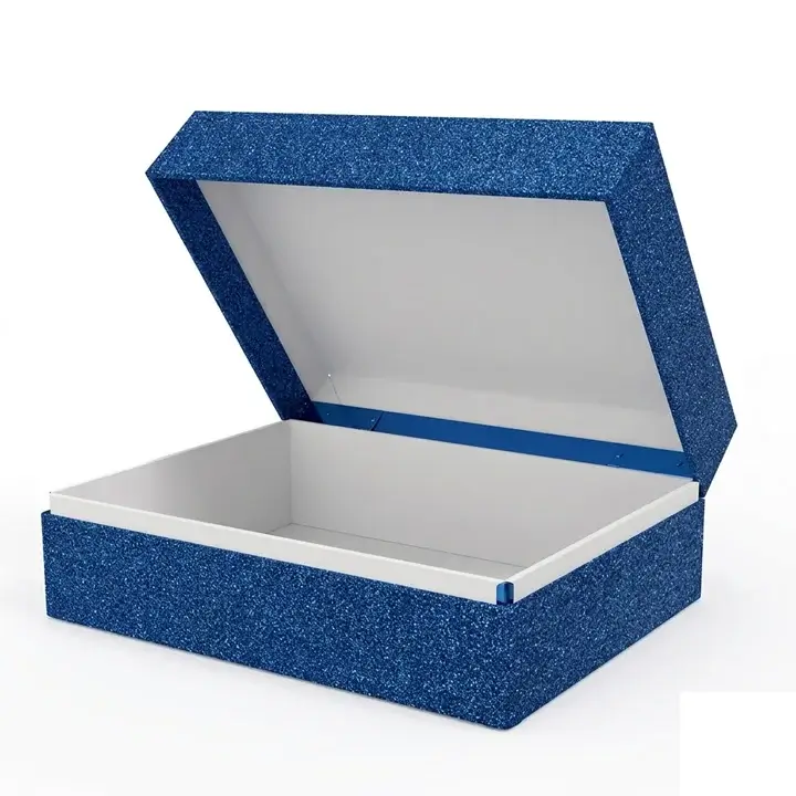 Premium custom hinged lid rigid box for luxury branding