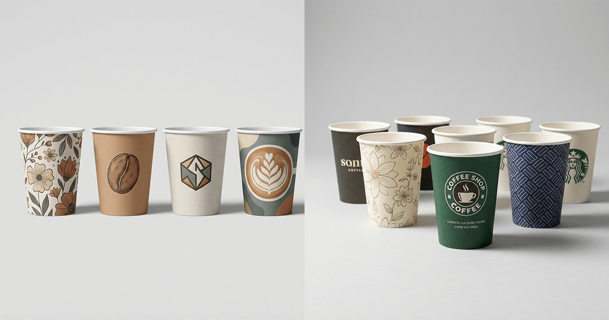 Custom Hot Drink Paper Cups | Heat-Resistant Drinkware | RCB