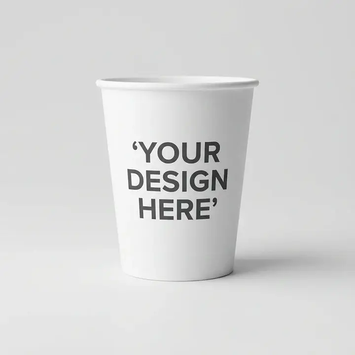 Custom logo-printed paper cup