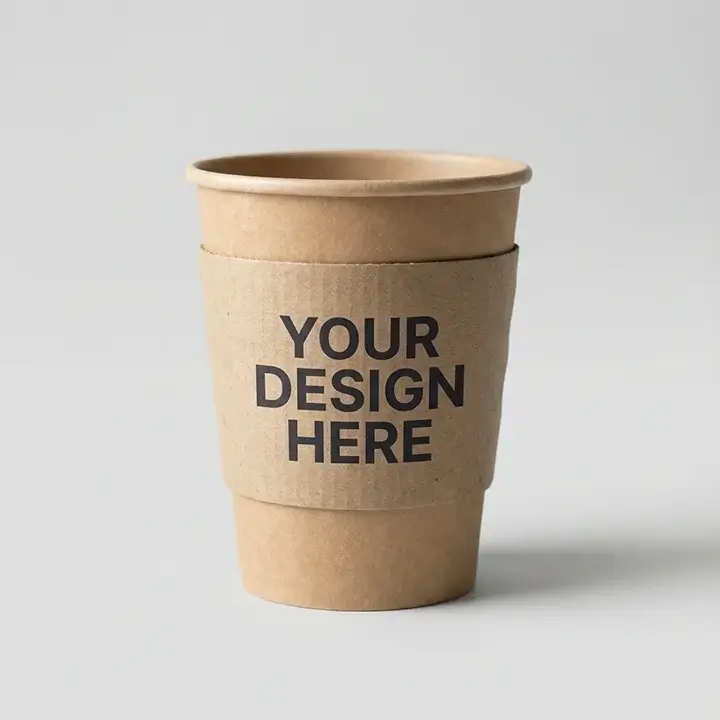 Logo paper cups for branding
