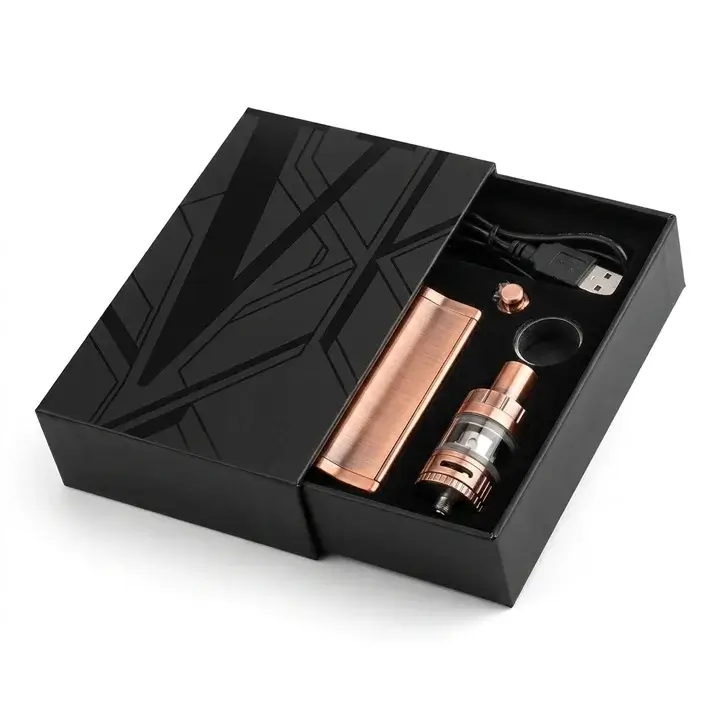 Luxury rigid vape box with premium packaging finish
