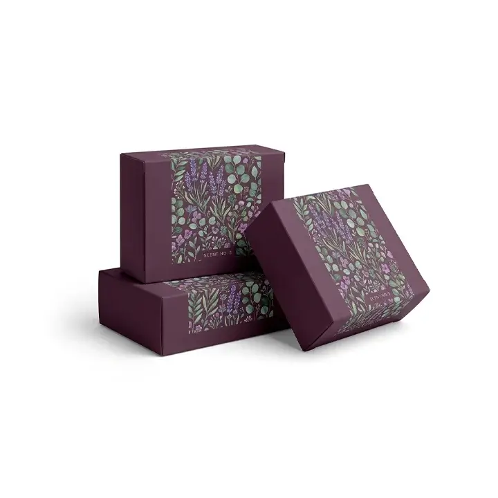 Luxury soap boxes with elegant design and premium finishes
