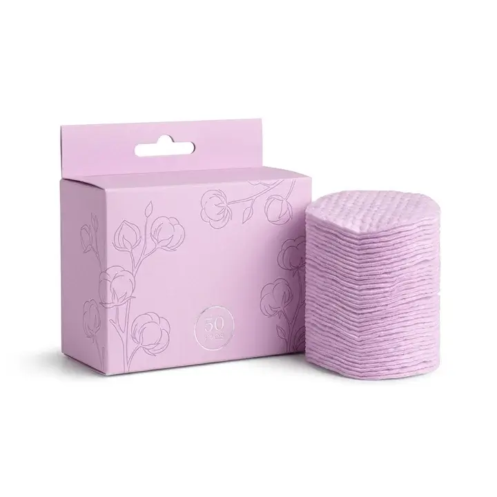 Makeup remover packaging box