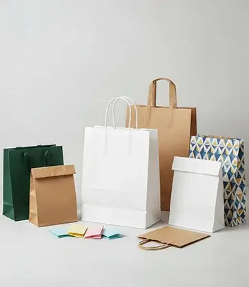 Collection of paper bags
