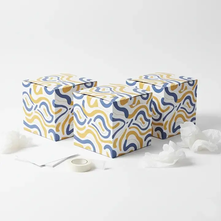 Custom-printed paperboard boxes