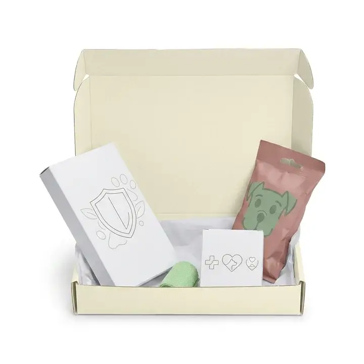 Pet care kit packaging box