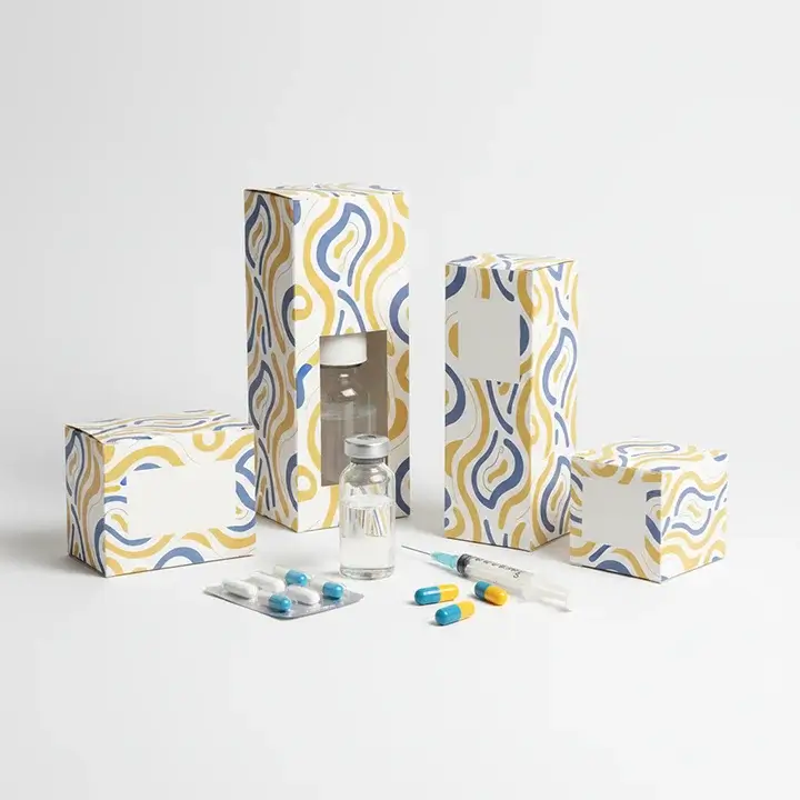 Custom-printed pharmaceutical packaging boxes