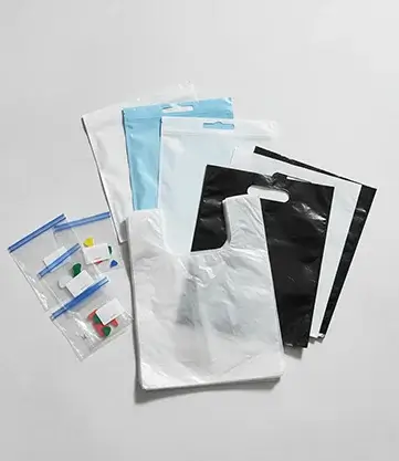 Collection of plastic bags