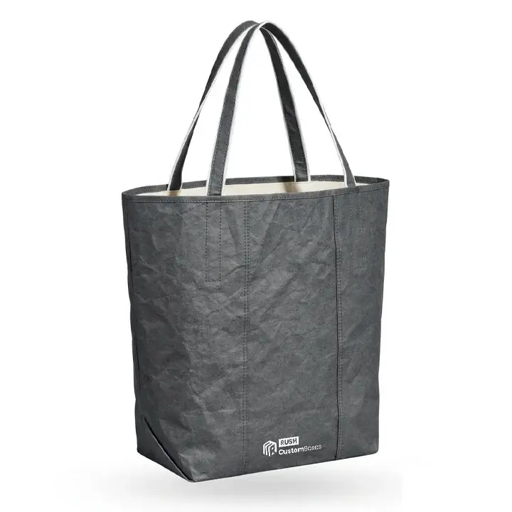 Heavy-duty reusable grocery totes with custom logo