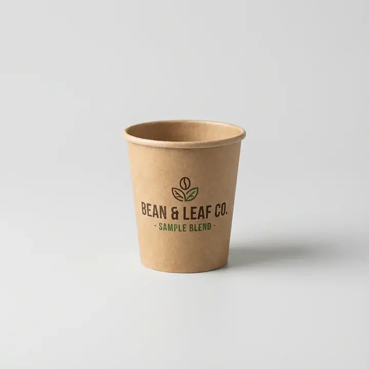 Sample size paper cups for beverage tasting