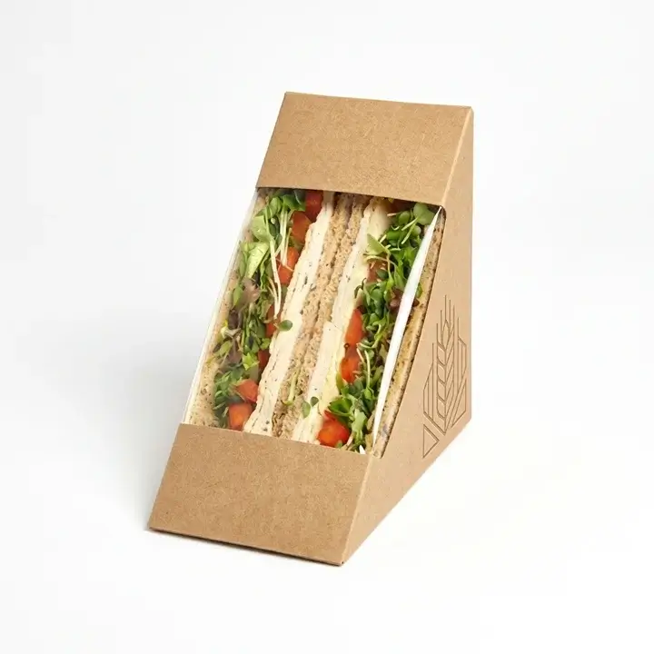 Packaging for fresh sandwiches on the go