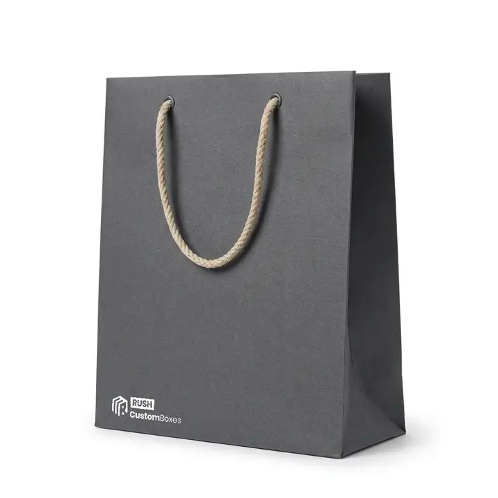 Plantable seed paper bags for zero-waste retail packaging