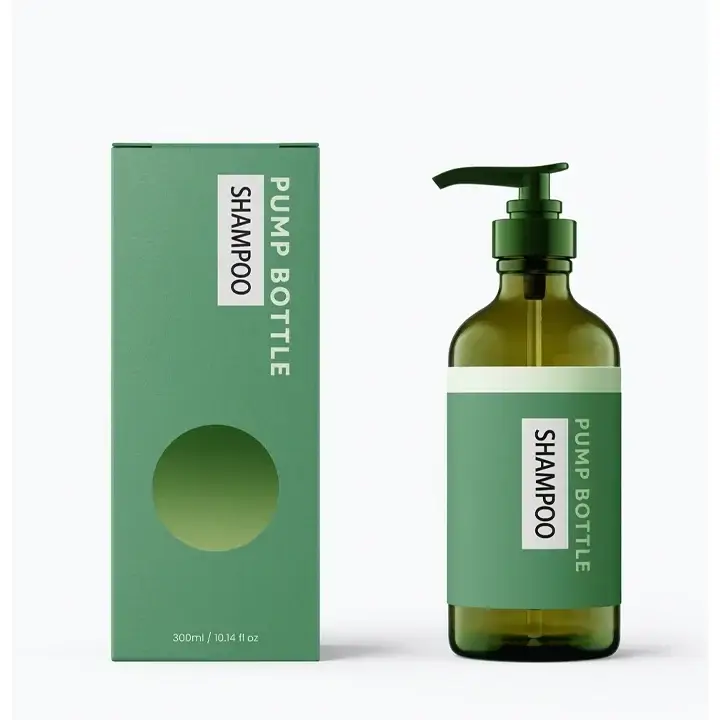 Shampoo packaging box