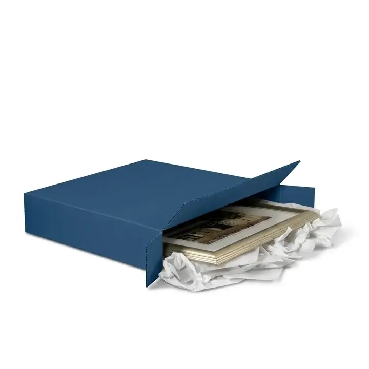 Side-loading corrugated boxes for easy product insertion