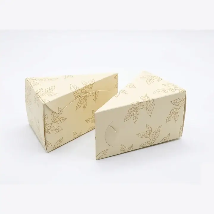Single slice cake boxes for individual servings