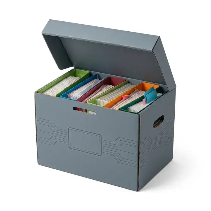 Stationery packaging box