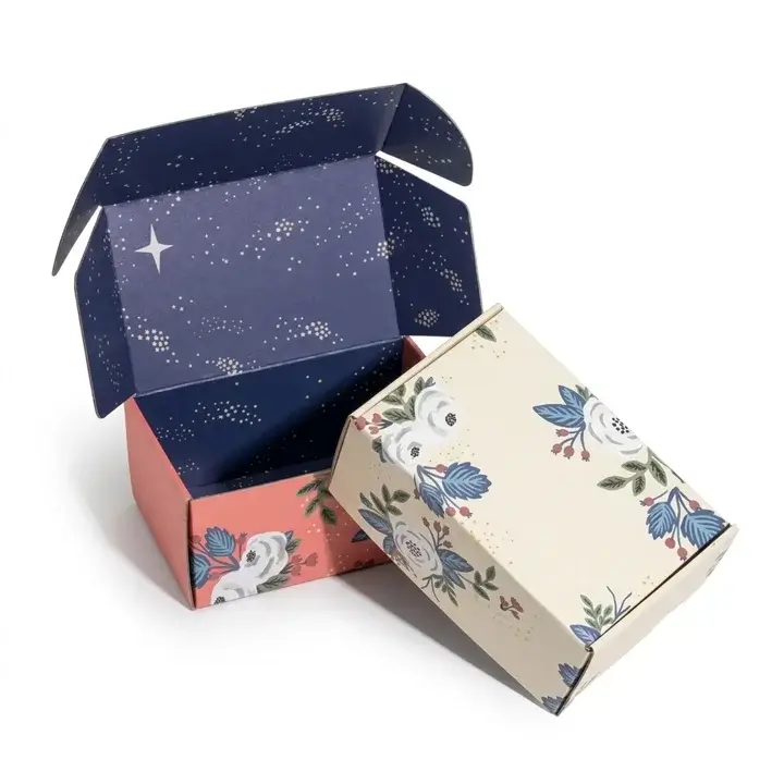 Custom white subscription box