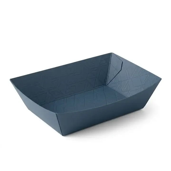 Open tray for serving takeaway meals