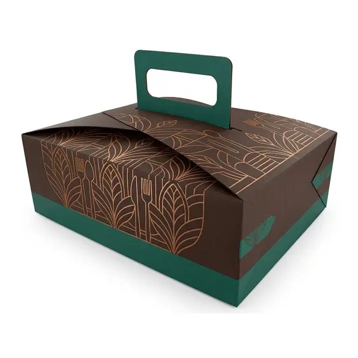 Reliable box for packing takeout orders