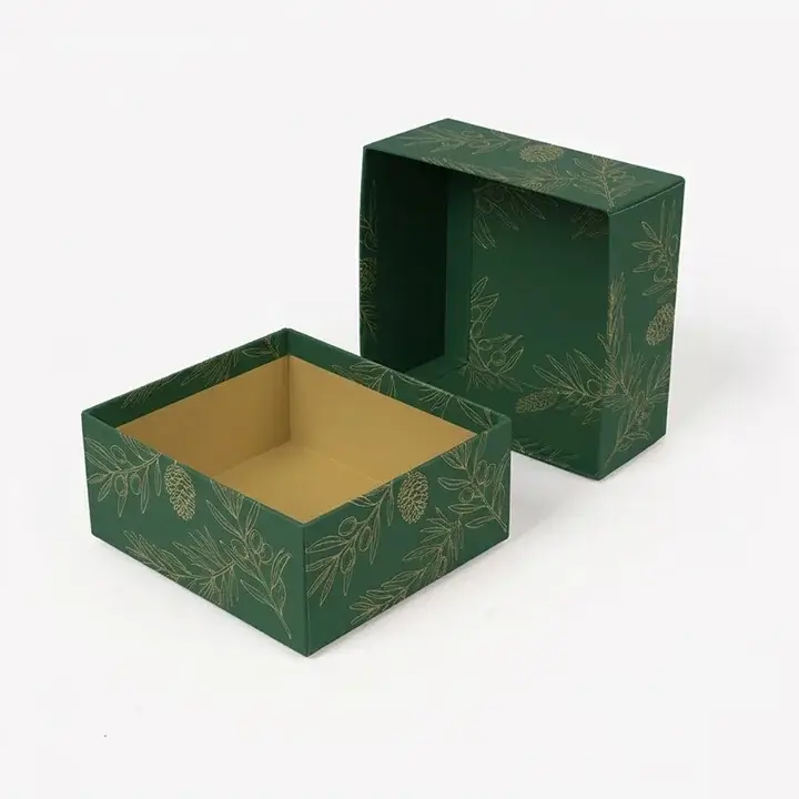 Custom tray with lid packaging