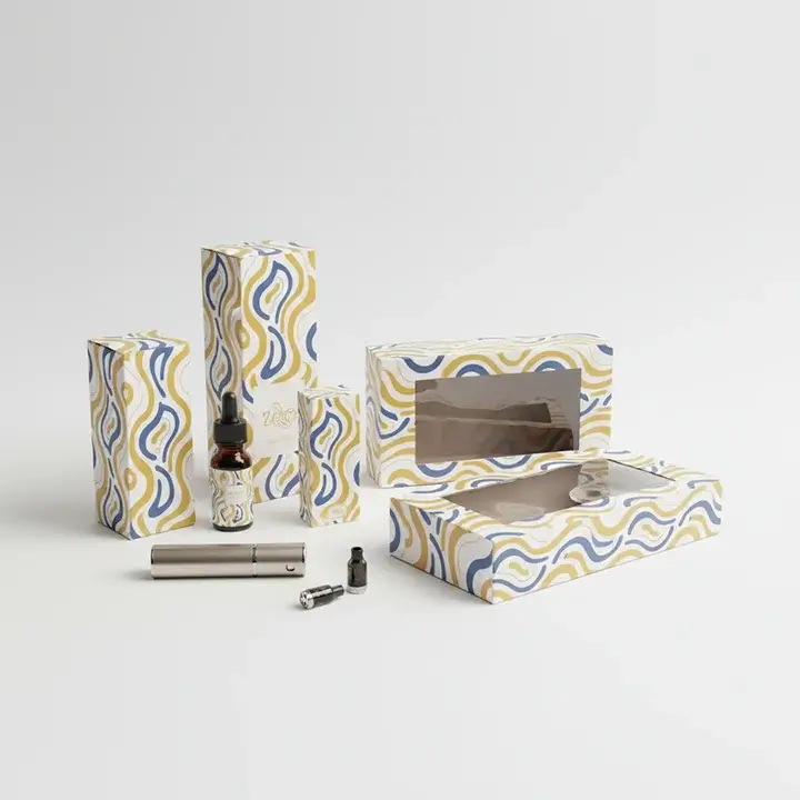 Custom-printed vape packaging boxes