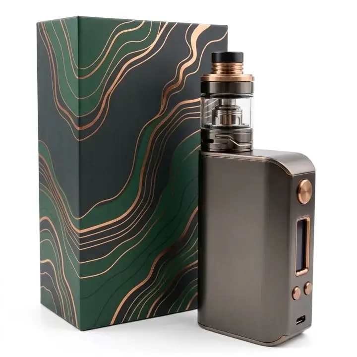 Vape mod box packaging for advanced vape devices