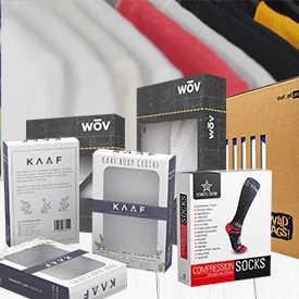 Custom Apparel Packaging Boxes