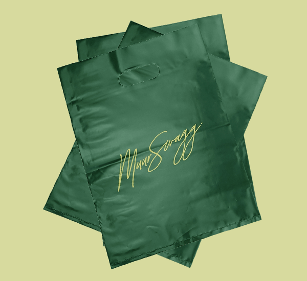 Custom-Prined Plastic Shopping Bags