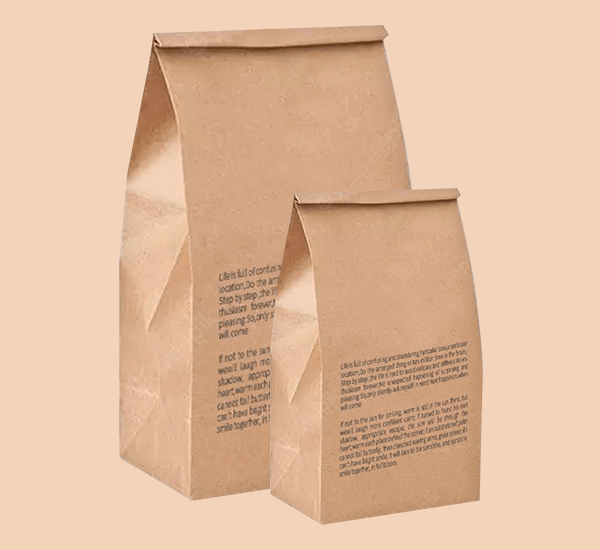 Kraft Paper Stand-Up Pouches