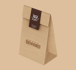 Stand-Up Kraft Paper Bag with Logo