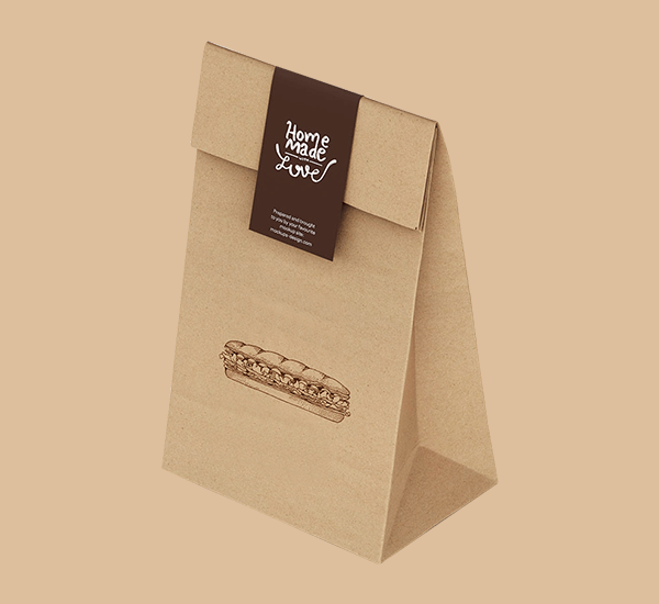 Custom Printed Kraft Paper Bags